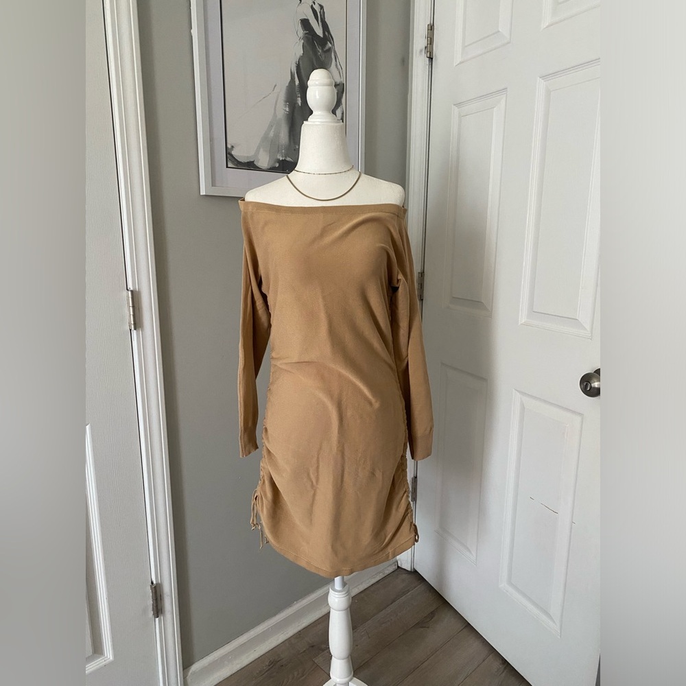 Mini sweater dress